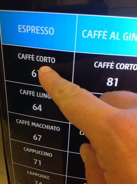 Distributore automatico di caffè e bevande calde